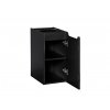Dolní závěsná skříňka pod desku - NOVA 81-30 black