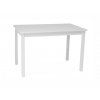 Jídelní stůl - FIORD, 110x70, matná bílá
