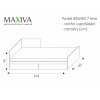 bruno 7 L postel rozmery
