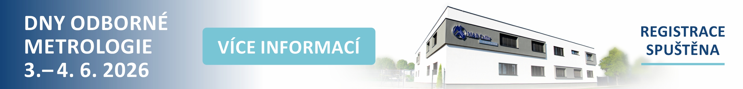 Dny odborné metrologie 2026 pozvánka