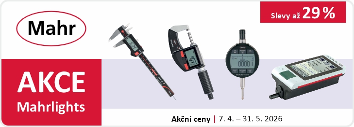 Mahr měřicí přístroje jarní akce 2026
