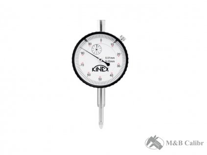 Úchylkoměr číselníkový 0-10 mm/0,01 mm KINEX - VÝPRODEJ