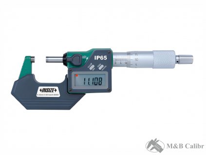 Digitální mikrometr vnější 75-100/0,001 mm IP65, datový výstup INSIZE