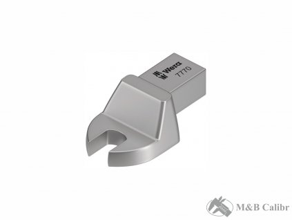 Nástrčný plochý klíč 7770 Wera 9x12 mm - VÝPRODEJ