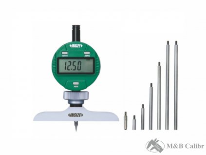 Digitální hloubkoměr s můstkem 300/0,01 mm INSIZE 2141-201A