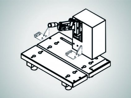 Motorizovaný vodorovný měřicí přípravek 355 mm RPM L355 MAHR