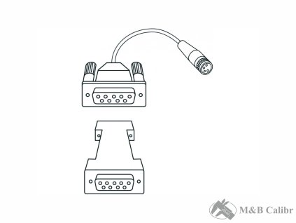 Datový kabel RS232C | MarConnect 2000 r MAHR