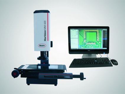 Měřicí mikroskop 100x100 mm MarVision MM 420 MAHR