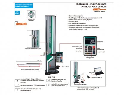 ishh v700 linearni vyskomer insize
