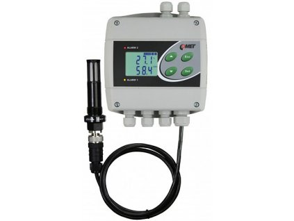 COMET H3531P snímač teploty a vlhkosti s alarmy s připojením na Ethernet