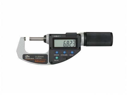 Digitální třmenový mikrometr 0-30 mm s neotáčivým vřetenem QuickMike Mitutoyo