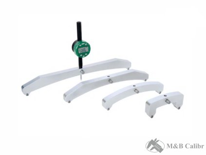Rádiusové měřidlo velkého rozsahu 100-15000 mm INSIZE