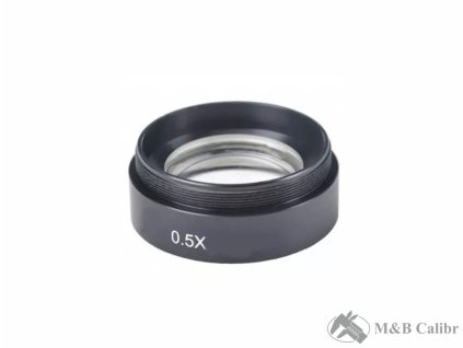Pomocný objektiv 0,5x k mikroskopu ISM-ZS30 INSIZE