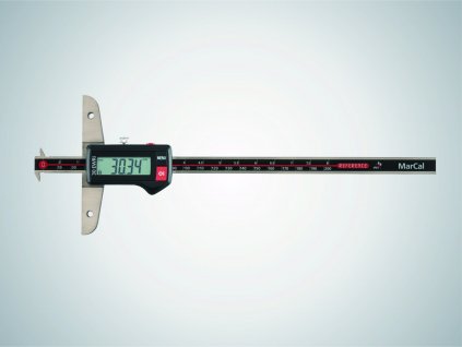 Dvouhákový digitální hloubkoměr 200/0,01 mm, bezdrátový, IP67 30EWRi-D MAHR