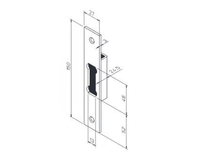 2385 fab0036 protiplech pro hakovy abloy 4232