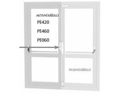 997 pe420 pe460 ramove dvere aktivni kridlo