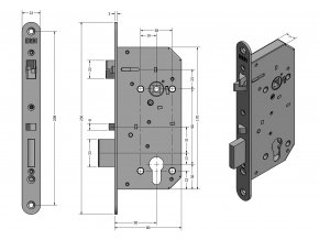 595 erbi me 9050 mechanicky samozamykaci zamek