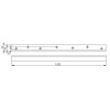 1243 a117 montazni plech l stredovy g461 464