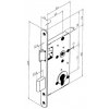 ABLOY 4292PP - zadlabací zámek mechanický dle DIN protipožární (Provedení Levá)