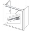 Požární konzole G462 NEW (Barva stříbrná)