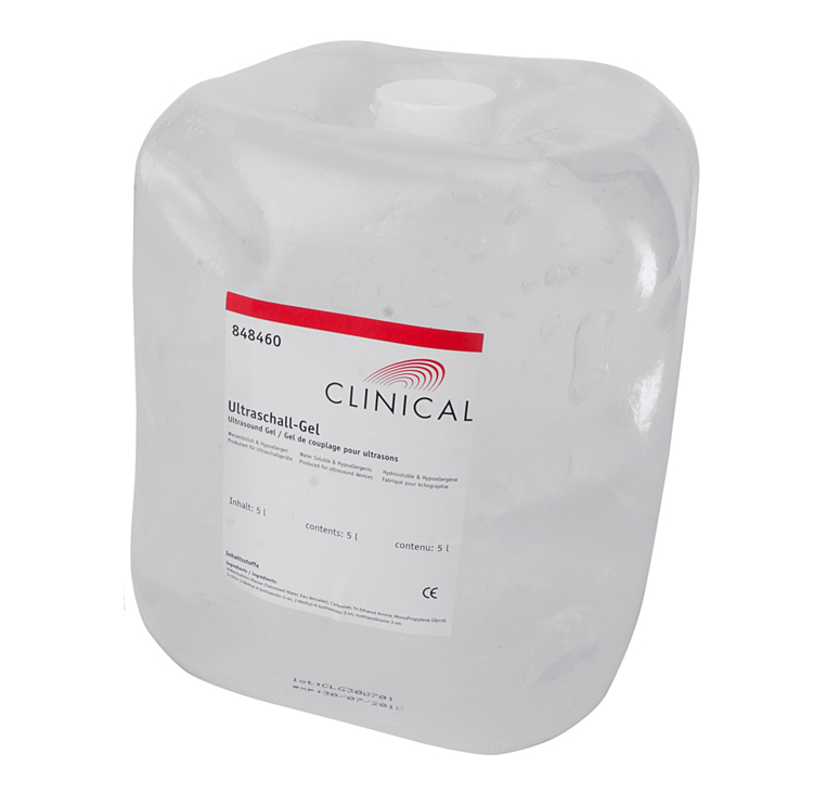 CLINICAL – ultrazvukový gel, čirý 5 L