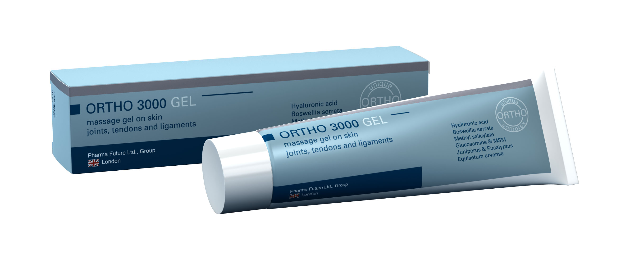 ORTHO 3000 masážní gel 100 ml Medicprogress