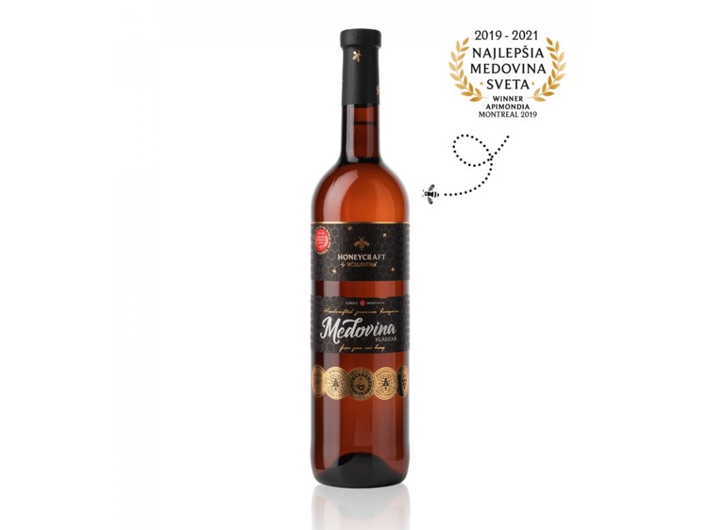 Včelco - Classical mead from flower honey - 0.75 l  13%