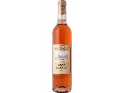 Vit Sedlacek Winery - Wine mead - rose - 0.5 l  12.5%, glass
