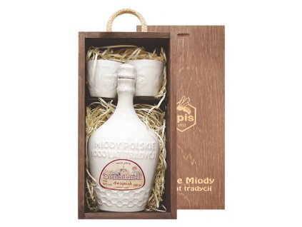 Apis - Dominikański - Miód pitny dwójniak - 0.5 l 16%, ceramic