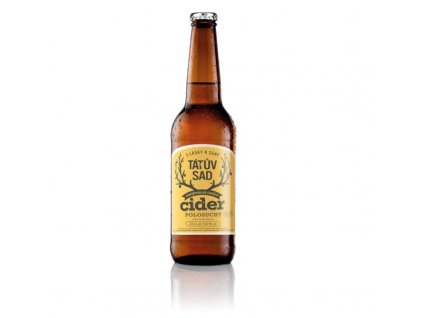 Tátův sad - Cider polosuchý - 0.5 l 5.6%, glass