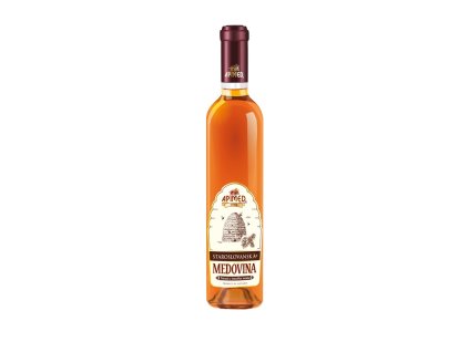 Apimed - Staroslovanska medovina (Old Slavic dark mead) - 0.5 l  13.5%, glass