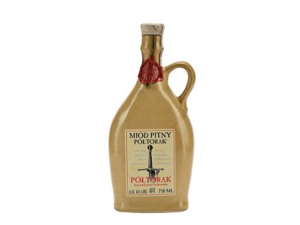 Pasieka Jaros - Miód pitny Półtorak (ceramic) - 0.75 l 16%, ceramic