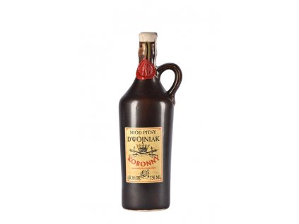 Pasieka Jaros - Miód pitny Dwójniak - Koronny - 0.75l ceramic