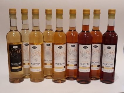 Pleva - Special collection of verietal and unique mead (9 ks) glass