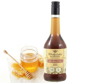 Hrebecska medovina - Hrebecska mead - skoricova (cinnamon) - 0.5 l