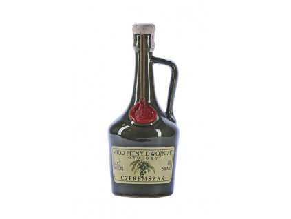 Pasieka Jaros - Miód pitny dwójniak owocovy Czeremszak - bird cherry - 0.5 l 16.2%, ceramic