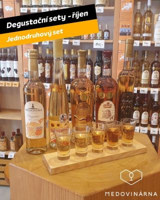 DEGUSTAČNÍ SET PRO ŘÍJEN - MEAD TASTING SET FOR OCTOBER S každým měsícem pro vás chystáme nové sety medovin. V říjnu si...