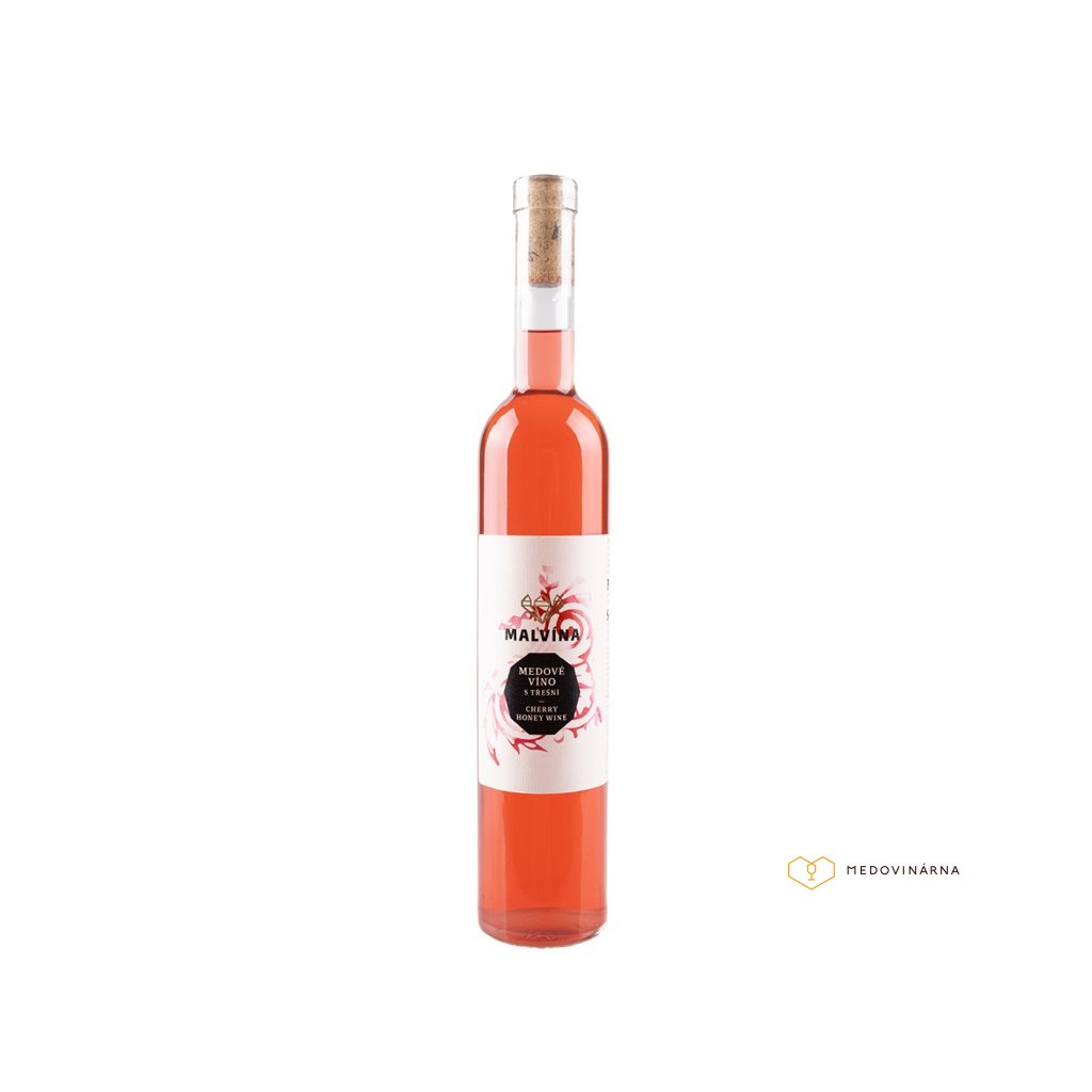 Medárna Hrádek - Malvína - Medové víno s třešní - 0,5 l  14%, sklo