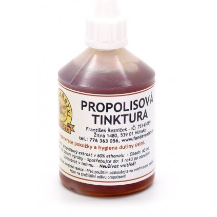 Včelařství Řezníček - Propolisová tinktura (60%) - 25 ml
