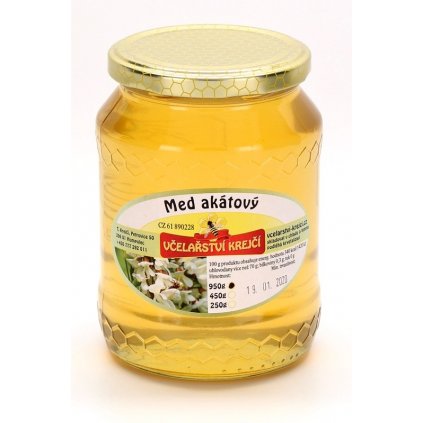 Včelařství Krejčí - Med akátový - 0,95 kg