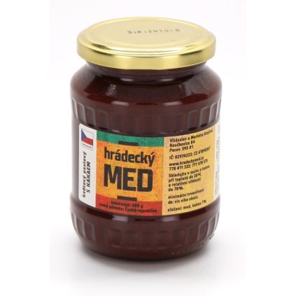 Hrádecký med - Hrádecký med s kakaem 0,48kg