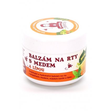 Včelařství Babákov - Balzám na rty s medem a lípou