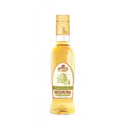 Apimed - Staroslovanská medovina - světlá z akátového medu - 0,18 l  13,5%