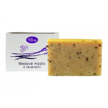 Pleva - Medové mýdlo s levandulí - 90 g