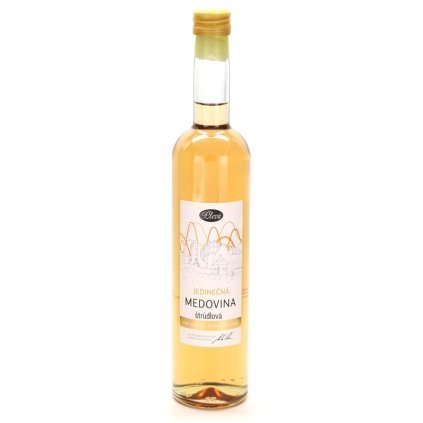 Pleva - Medovina jedinečná - štrůdlová - 0,5 l sklo