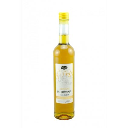 Pleva - Medovina jedinečná - ořechová - 0,5 l 11,2%, sklo