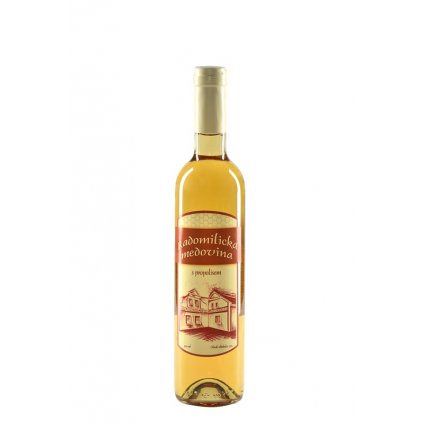 Radomilická medovina - Radomilická medovina s propolisem - 0,5 l sklo