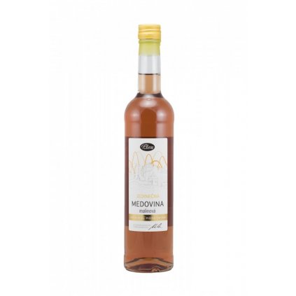 Pleva - Medovina jedinečná - malinová - divoká - 0,5 l  13,4%, sklo