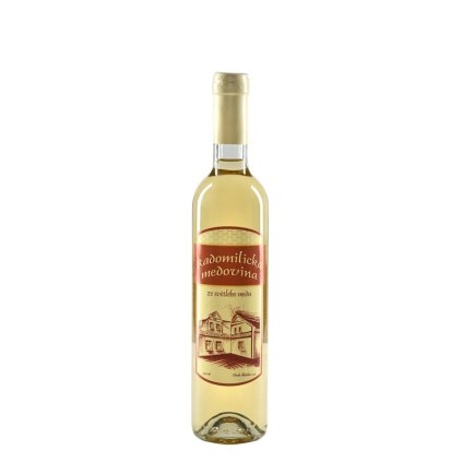 Radomilická medovina ze světlého medu (karton 6x 0,5l) 12%, sklo