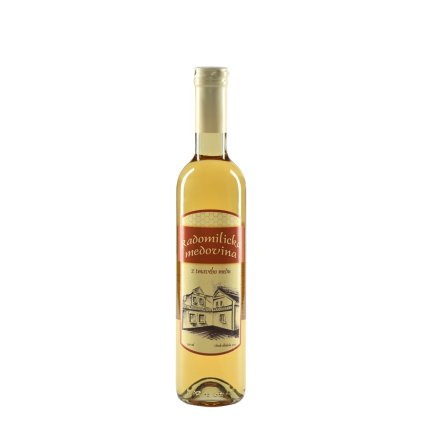 Radomilická medovina z tmavého medu (karton 6x 0,5l) 12%, sklo